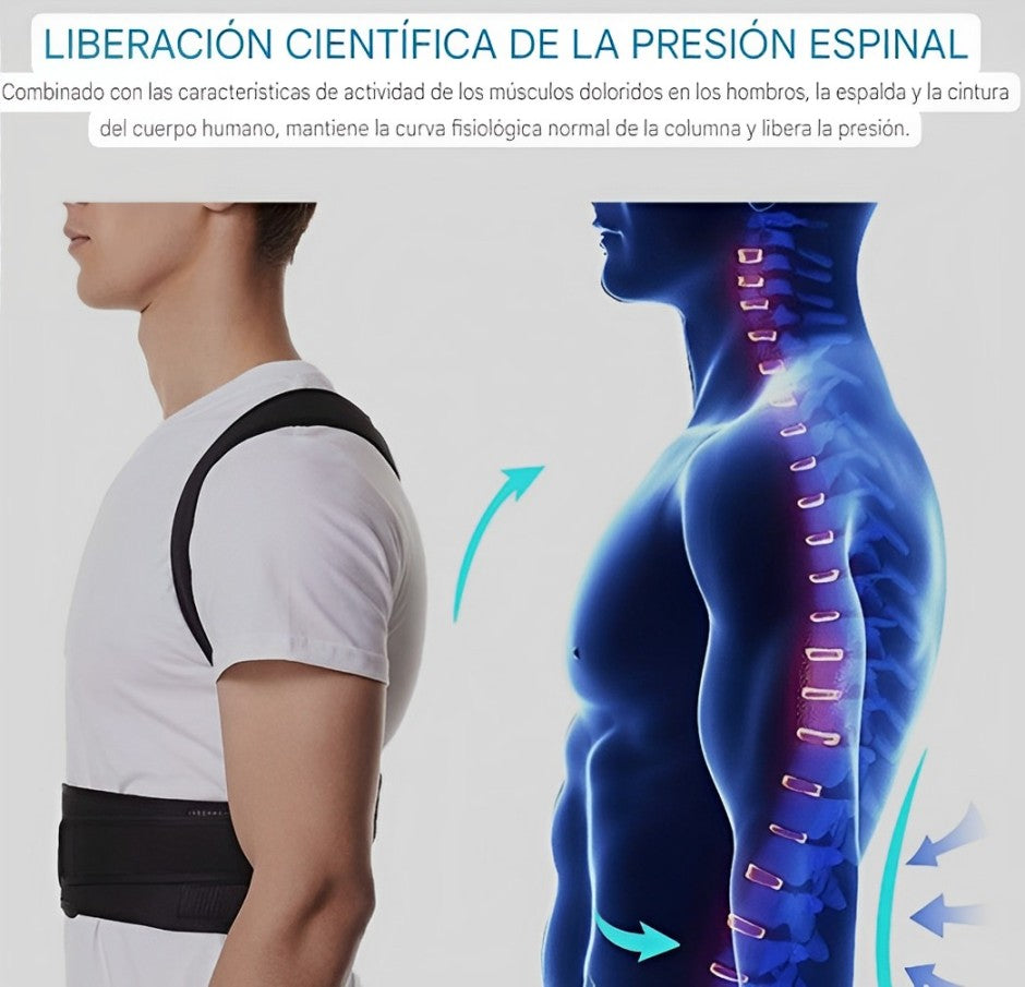 ™/ Corrector De Postura Lumbar Ajustable - UNISEX