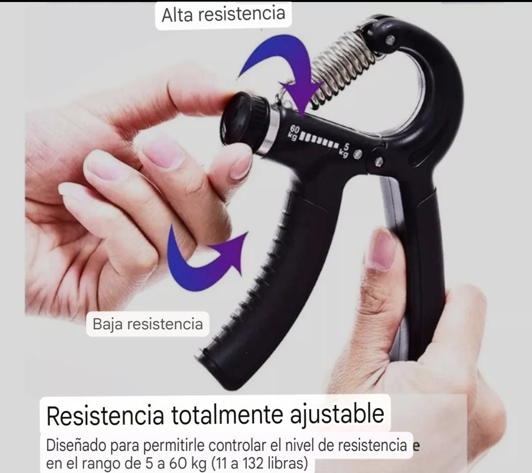 ™/ Kit Ejercitador Hand Grip Mano, Antebrazos X5 piezas